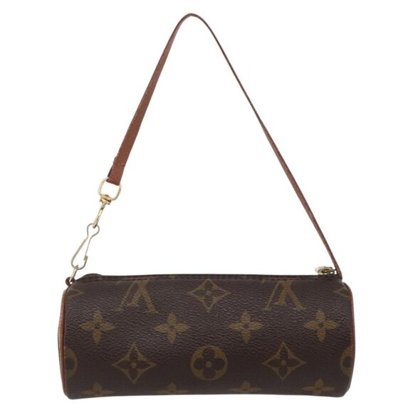 LOUIS VUITTON Monogram Papillon Pouch LV Auth - Picture 9 of 14